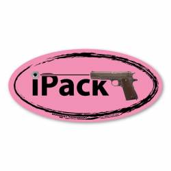 iPack Pro Gun Pink - Slim Oval Magnet