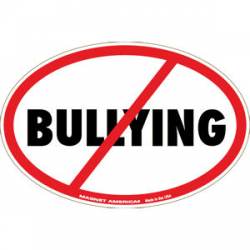Anti Bullying - Oval Magnet