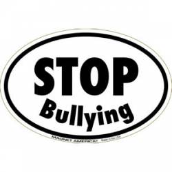 Stop Bullying - Oval Magnet