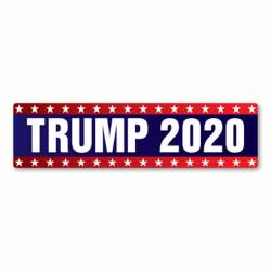 Donald Trump For President 2020 Stars - Bumper Magnet