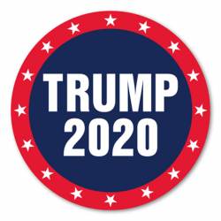 Donald Trump 2020 Circle For President - Magnet