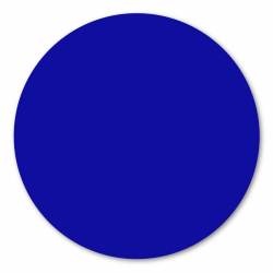 Blue Round Polka Dot - Magnet