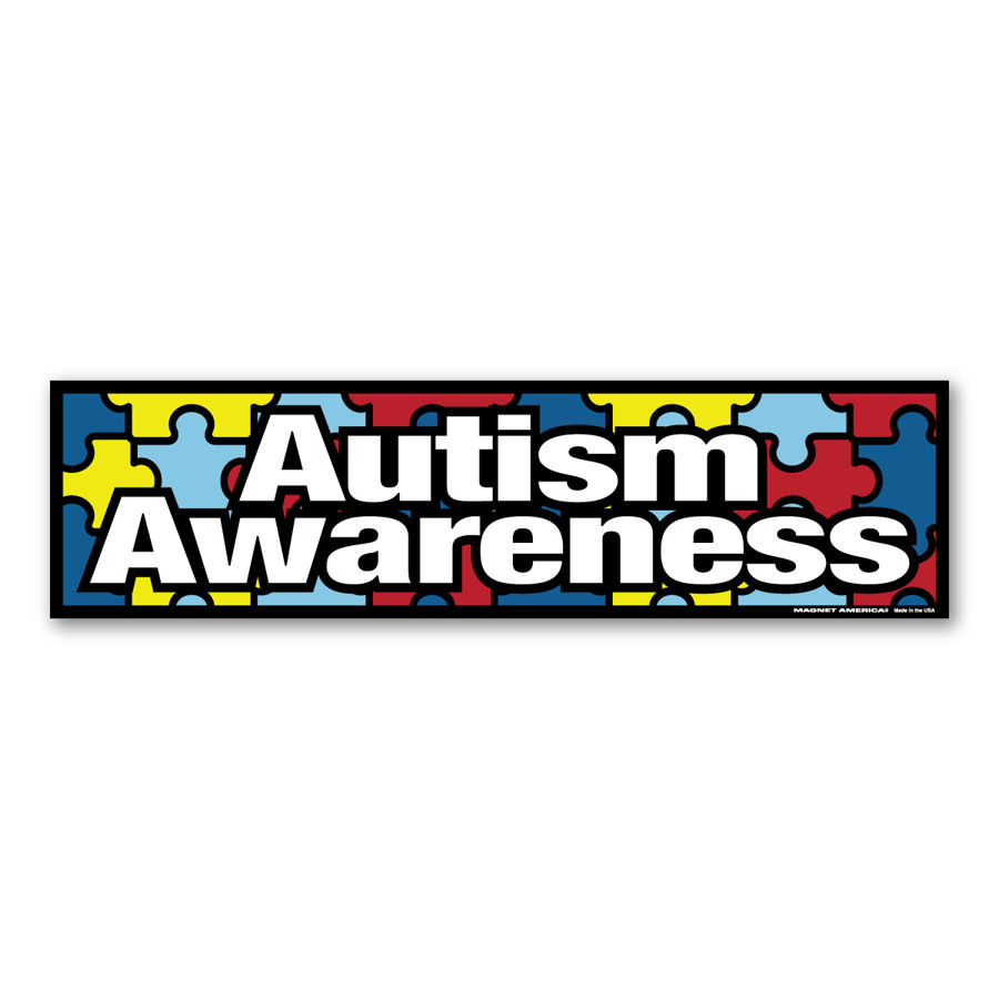 Autism Awareness Bumper Magnet