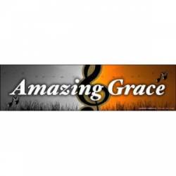 Amazing Grace Hymn - Bumper Magnet