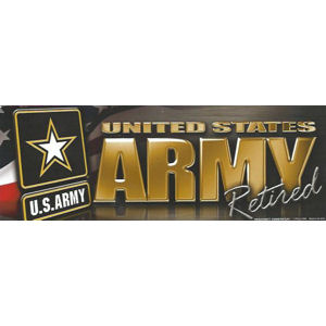 Army Retired - Magnet