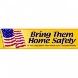 Bring Them Home Safely - Bumper Magnet
