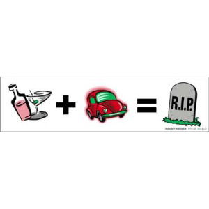 Don�t Drink and Drive - Bumper Magnet
