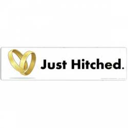 Just Hitched - Bumper Magnet
