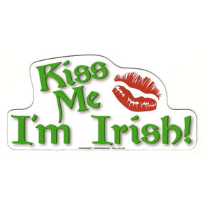Kiss Me I'm Irish Magnet