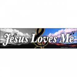 Jesus Loves Me Hymn - Bumper Magnet