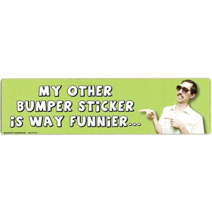 Other Sticker Funnier - Bumper Magnet