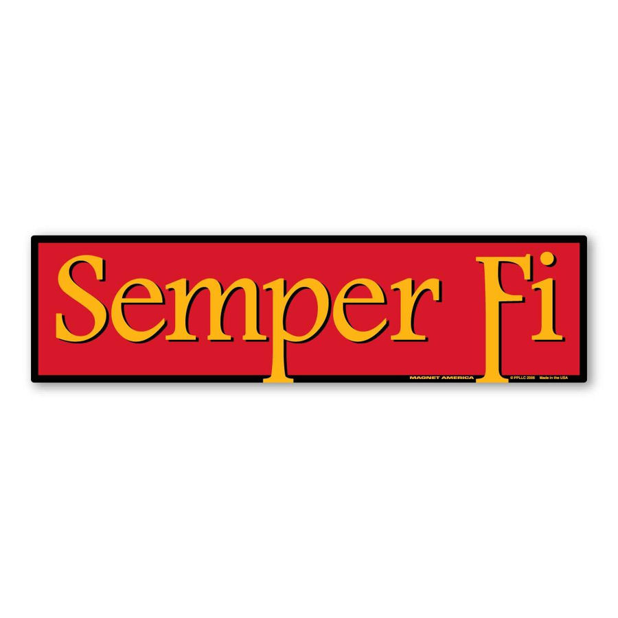 Semper Fi Bumper Magnet