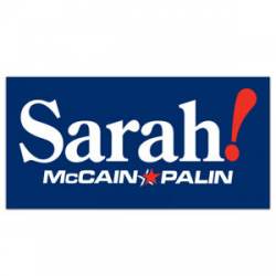 Sarah Palin - Bumper Sticker