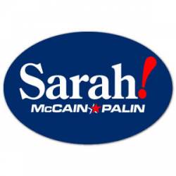 Sarah Palin - Oval Sticker