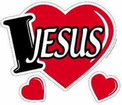 I Love Jesus - Magnet
