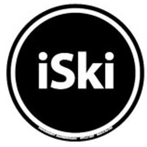 iSki Circle Magnet
