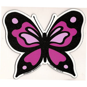 Pink Butterfly Magnet