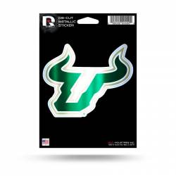 University Of South Florida Bulls - Metallic Die Cut Vinyl Sticker