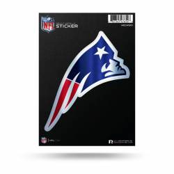 New England Patriots - Metallic Die Cut Vinyl Sticker