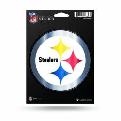 Pittsburgh Steelers - Metallic Die Cut Vinyl Sticker