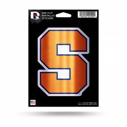Syracuse University Orange - Metallic Die Cut Vinyl Sticker
