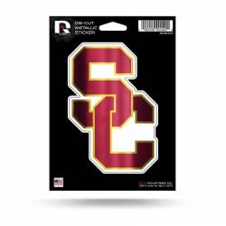 University Of Southern California USC Trojans - Metallic Die Cut Vinyl Sticker