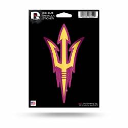 Arizona State University Sun Devils - Metallic Die Cut Vinyl Sticker