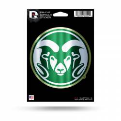 Colorado State University Rams - Metallic Die Cut Vinyl Sticker