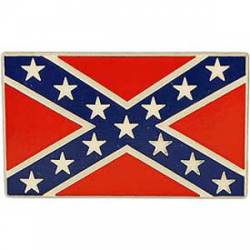 Rebel Confederate Flag - Refrigerator Magnet