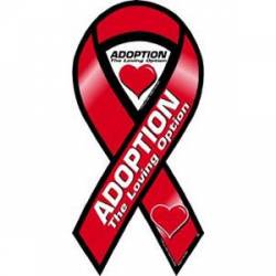 Support Adoption - Ribbon Magnet