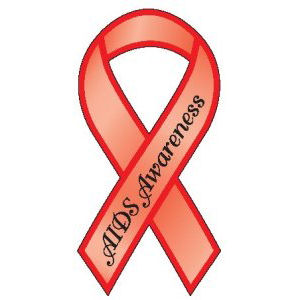 AIDS Awareness Ribbon Magnet