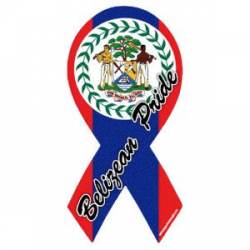 Belizean Pride - Ribbon Magnet