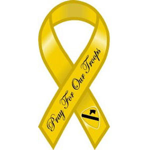 1st Cavalry Pray Ribbon Magnet