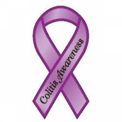 Colitis Awareness - Ribbon Magnet