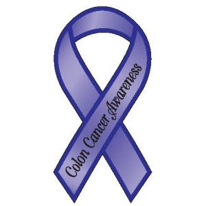 colon cancer awareness ribbon magnet colon cancer awareness ribbon magnet