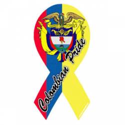 Colombian Pride - Flag Ribbon Magnet