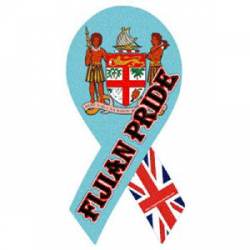 Fijian Pride - Ribbon Magnet