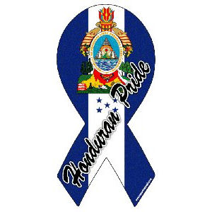 Honduran Pride Ribbon Magnet