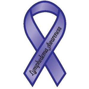 Lymphedema Awareness Ribbon Magnet