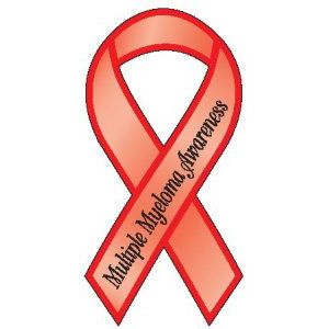 Multiple Myeloma Awareness Ribbon Magnet