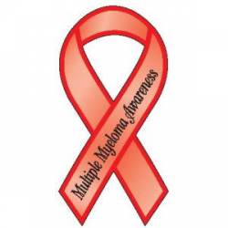 Multiple Myelmoa Awareness - Ribbon Magnet