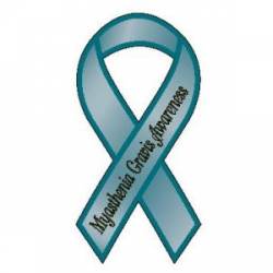 Myasthenia Gravis Awareness - Ribbon Magnet