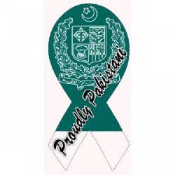Proudly Pakistani - Ribbon Magnet