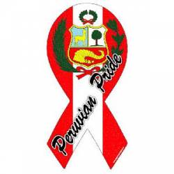 Peruvian Pride - Ribbon Magnet