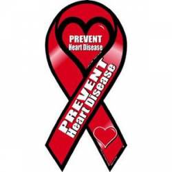 Prevent Heart Disease - Ribbon Magnet