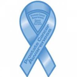 Prostate Cancer Awareness - Ribbon Magnet