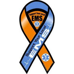 Support Your Local EMS - Ribbon Magnet
