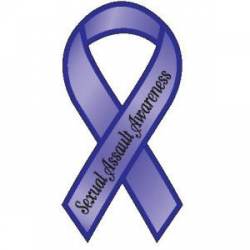 Sexual Assault Awareness - Ribbon Magnet