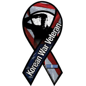 Korean War Veteran - Ribbon Magnet