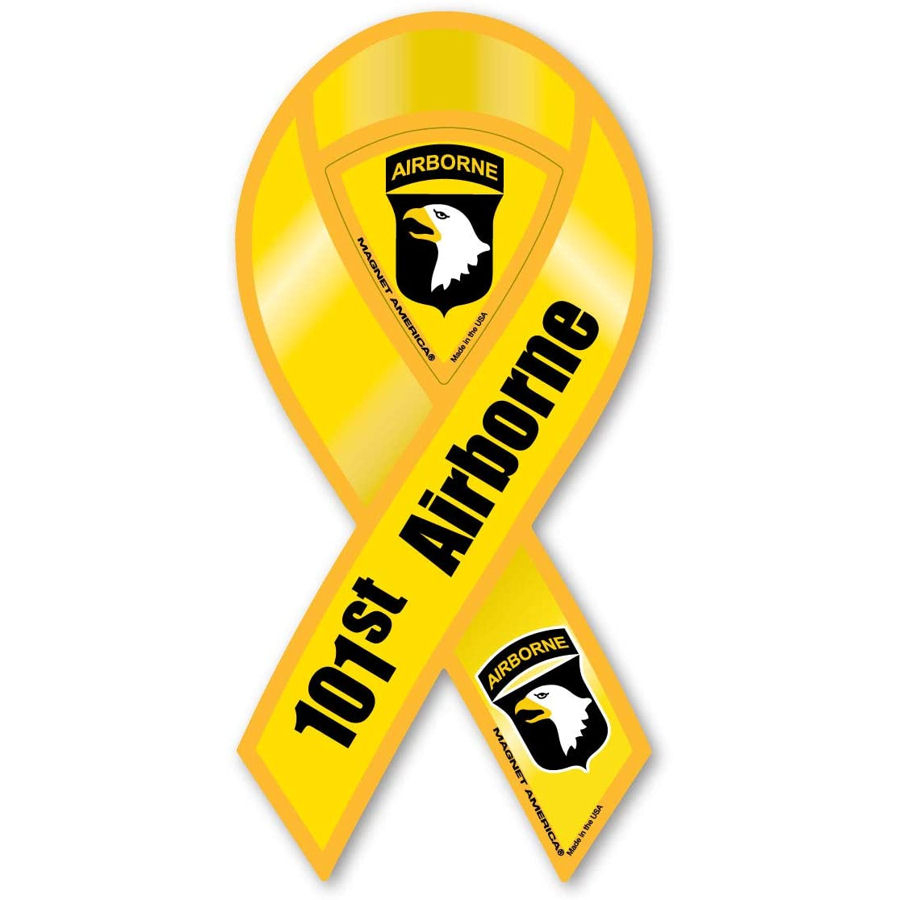 101st Airborne Ribbon Magnet